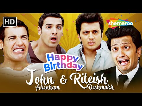 BIRTHDAY SPECIAL - Riteish Deshmukh VS John Abrahim | Housefull 2 Comedy | लोटपोट करदेने वाली कॉमेडी