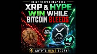 Daily Crypto Deep Dive: XRP & HYPE Win While Bitcoin Bleed