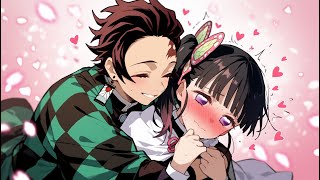 カナヲに後ろから抱き着く炭治郎💛【鬼滅の刃】【コマ撮り】【ねんどろいど】