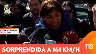 Ivette Vergara apercibida por conducción temeraria