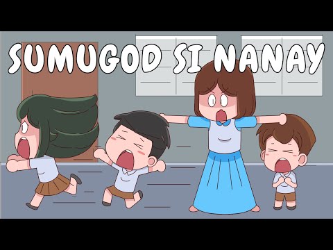 SUMUGOD SI NANAY SA SCHOOL | Pinoy Animation