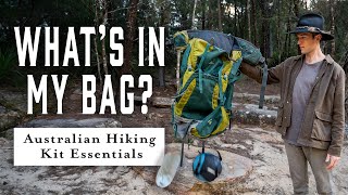 What I pack for Ultralight Hiking / Backpacking Trips in Australia
