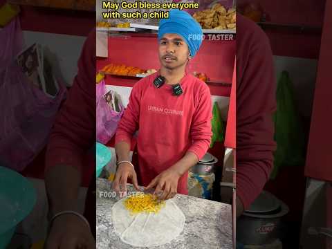 May God bless everyone with such a child. #foodtaster #food #punjabifoodie #amritsar #india