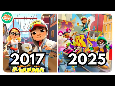 Evolution of WASHINGTON D.C Map in Subway Surfers | 2016 - 2025