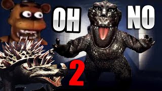 La noche 2 de  FIVE NIGHTS AT GODZILLA es una pesadilla 💀 en ROBLOX