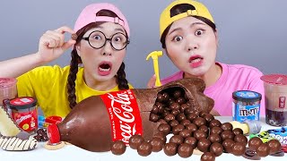 Maltesers Chocolate Dessert Mukbang DONA