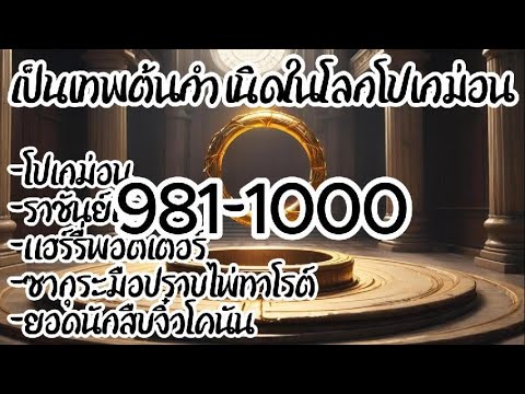 เป็นเทพต้นกำเนิดในโลกโปเกม่อน9811000