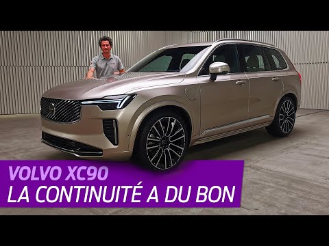 Volvo XC90 (2024). A bord du SUV familial restylé pour durer