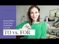 Understanding Prepositions in Context