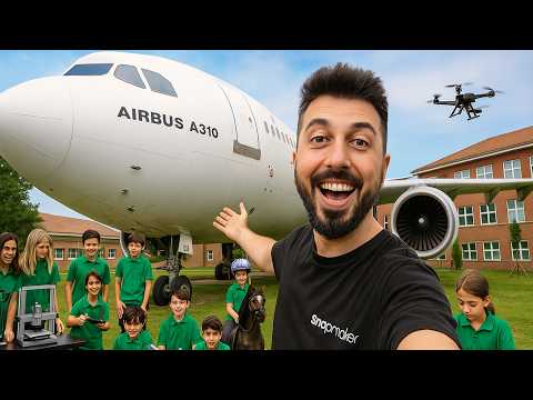 In This School, Everything Is Made with a 3D Printer! Planes, Helmets, Molds – All Printed Here!