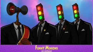 Siren Head and Traffic Light Head - Coffin Dance Meme⚡Season 2⚡(COVER)