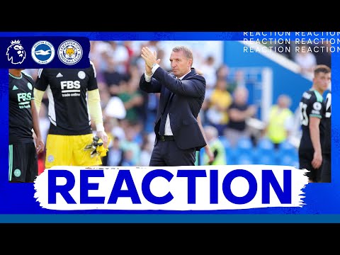 "It's The Hard Yards At The Moment' - Brendan Rodgers | Brighton & Hove Albion vs. Leicester City