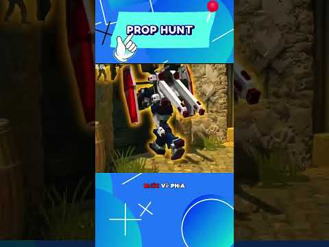 những màn nguỵ trang đỉnh cao prop hunt 49 #freefire  #prophunt #shorts