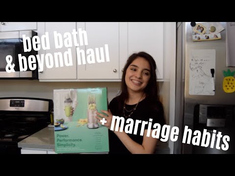 Bed, Bath & Beyond Haul marriage habits II Susan...