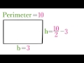 Finding Dimensions of Rectangles