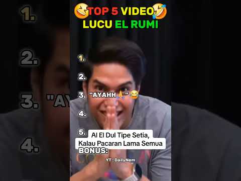 TOP 5 VIDEO LUCU EL RUMI #lucu #elrumi #laporpak #aleldul #komedi #beranda
