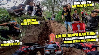 LOLOS TANPA PERTOLONGAN LANGSUNG JADI SOROTAN, LANGSUNG BANYAK YG MINTA FOTO !! (Poncokusumo #2)
