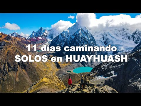 11 días caminando SOLOS para conocer este INCREIBLE lugar, HUAYHUASH TREK | Jordy Aventurero
