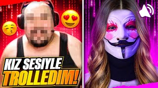 KIZ SESİYLE ABAZA ERKEK YAYINCIYI HİLEYLE TROLLEDİM! (CS 2)