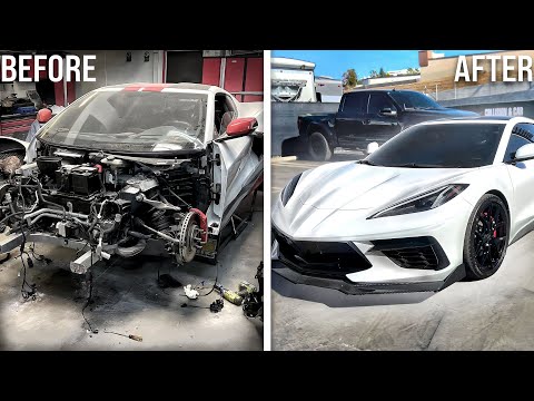 REBUILDING A WRECKED 2020 CHEVY CORVETTE (RECAP)