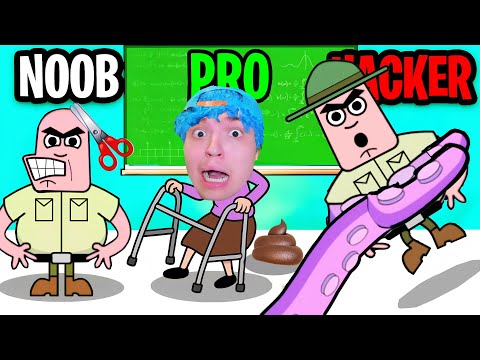 USEI 100 NOVAS ARMADILHAS pra TROLAR o PROFESSOR até ELE SAIR da ESCOLA... 😂