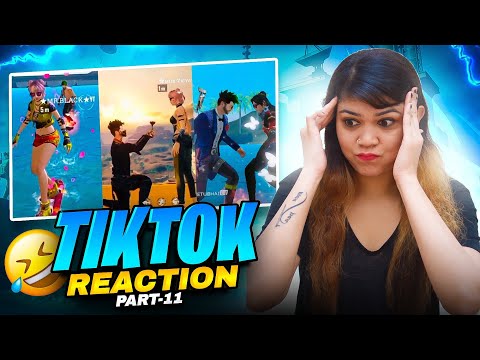 Free Fire Tik Tok Reaction #part11 || Garena Free Fire || Bindass Laila