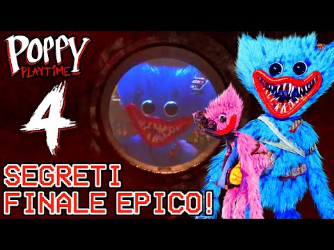 TUTTI i SEGRETI del FINALE EPICO di POPPY PLAYTIME 4 🤩 [Gameplay ITA]