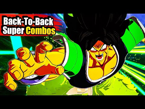 DBS Broly Super Attack Combos From BEHIND Are Devasting In Dragon Ball Sparking Zero