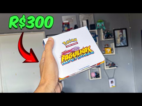 CHEGOU!! MINHA PRIMEIRA BOX DE POKEMON FAGULHAS IMPETUOSA ! - Ep.4