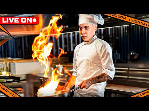 TROPA DO GOTI NA COZINHA!! BROTA PRA RESENHA 🔴 YURI AO VIVO 🔴 +18