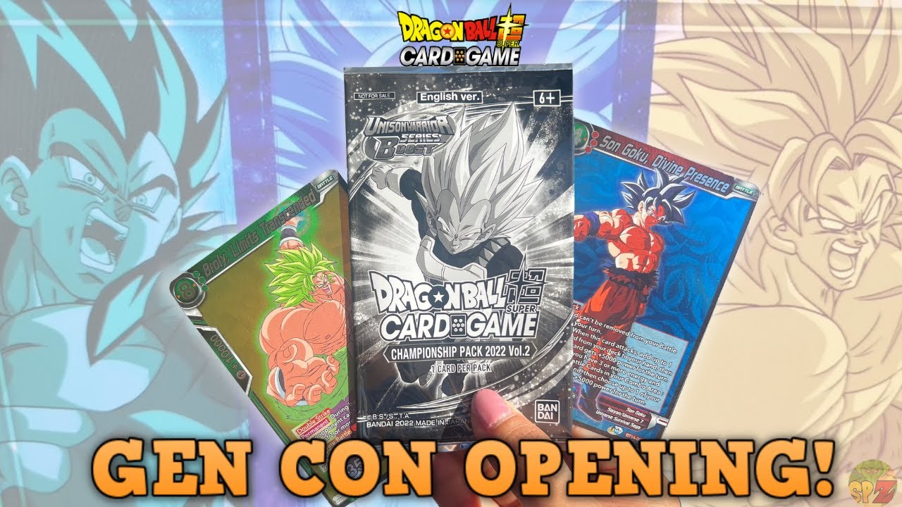 GEN CON EXCLUSIVE ALT ART COLLECTION: DBS TCG