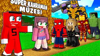Süper Kahraman Müzesi Yaptık !! - Minecraft
