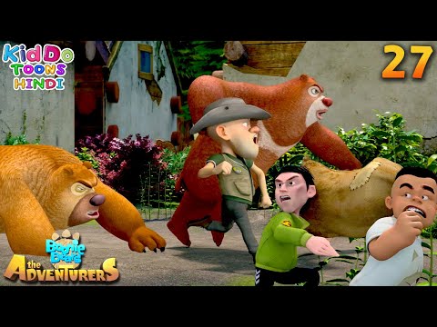 Bablu Dablu The Adventures S 1 Ep 27 | क्या भालू बचापायेंगे किटी शेर को | The Great Leopard Rescue