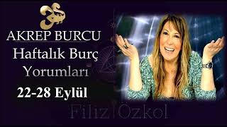 22 - 28 Eylül 2025 (40ncı Hafta) Akrep Burcu Yorumları / #burcyorumları