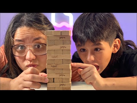 Jenga TEAM NIÑAS O TEAM NIÑOS 🤩🤩 #videos