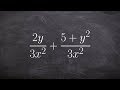 Distributive Property and Rational Expressions