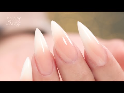 Hybrid Gel Baby Boomer/French Fade Nails