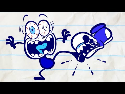 Put The Pebble To The Metal | Pencilmation Cartoons!