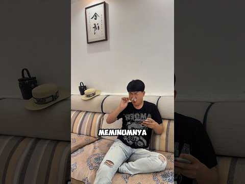 MEMINUM TITIPAN ISTRINYA #shorts #shortvideo