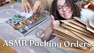 Packing Shop Orders 🎧 ASMR ~ No music, no talking, just packing sounds