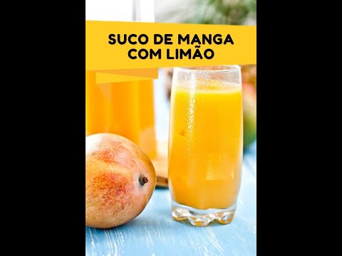 Este suco virou febre na internet limonada suiça com manga