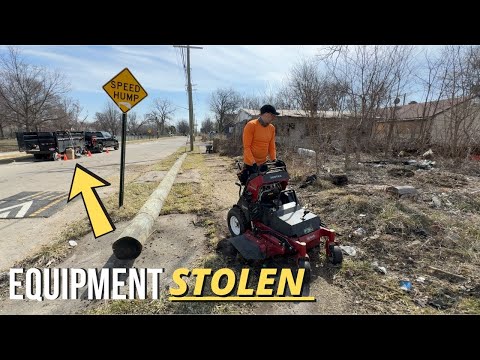 They STOLE my gear while cleaning up this DANGEROUS property