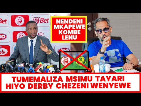 🔴 #LIVE: Tazama Walichokisema SIMBA Watoa TAMKO ZITO LA UTATA Kuelekea MECHI YA DERBY | TUMEMALIZA