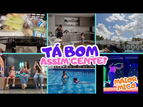 FEIRA DA SEMANA | Dia de piscina | FOMOS no parque de CAMA elástica e muito mais