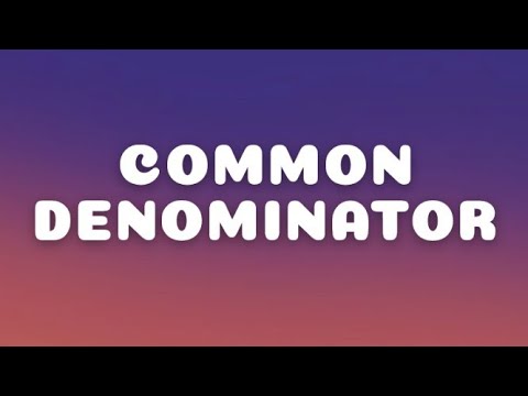 Justin Bieber - Common Denominator (LYRICS)