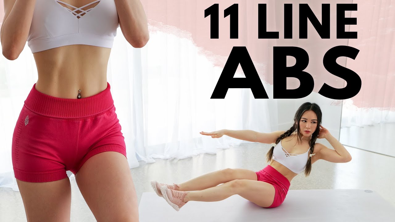 Abs Workout to Get 11 Line Abs 10 Min Hourglass Abs Workout At Home