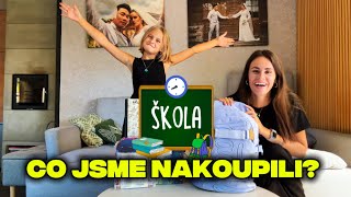 Naše 1. září (nakupujeme pomůcky do školy)