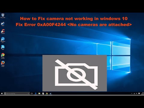 easy camera not working