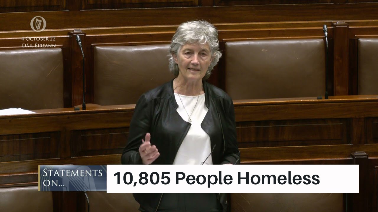 10,805 People Homeless in Ireland and the Government Doubles down on Failed Policies
