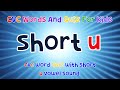 CVC Words and Short U Sound Challenge